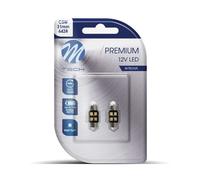 Lampade Lampadine Blister 2x LED L345 C5W 31mm 4xSMD2835 CANBUS bianco
