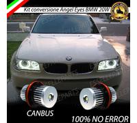 LAMPADE LED CREE ANGEL EYES LUCI DI POSIZIONE BMW X3 E83 2006-2007 6000K CANBUS