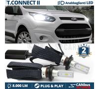 Lampade LED H7 per Ford TRANSIT, TOURNEO CONNECT 2 Anabbaglianti CANbus Bianco