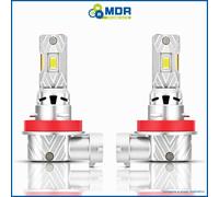Lampade LED H8 - H9 - H11 - H16 6000K Bianco Ghiaccio -Kit 2 Pezzi Full Canbus