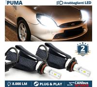 Lampade LED HB3 per Ford PUMA Luci ANABBAGLIANTI CANbus 6500K Bianco Ghiaccio