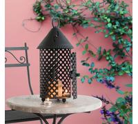 LAMPADE LINEA AFRICA LANTERNA PORTACANDELA Ø 20x34 CM.