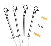Lampade Luci Bianco Caldo Luce Accessori Treno 10cm 3V Per Scala Oo / Ho