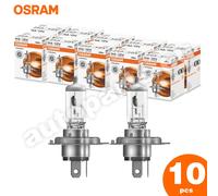 Lampade Osram H4 Classic Alogene Ricambio compatibile per Auto Confezione da 10