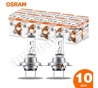 Lampade Osram H7 Classic Alogene Ricambio compatibile per Auto Confezione da 10