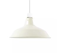 Lampade Paralumi Paralume Easy Fit Ciondolo Metallo Bianco Cucina Soggiorno