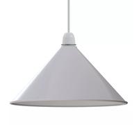 Lampade Paralumi Paralume Easy Fit Ciondolo Metallo Bianco Cucina Soggiorno