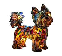 Lampade per cani Corgi Lampade Pug Lampada Shih Tzu, Lampada da tavolo a LED a tema animale domestico, Luce bassotto Schnauzer, Luce notturna di serie Art Cute Pet Dogs a tema LED Luci da tavolo (C)