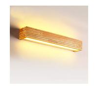 Lampade per Specchio da Bagno Luce Frontale a Specchio a LED Fari per Specchio da Bagno Lampada da Parete in Legno Massello Lampada da Comodino Camera da Letto Specchio per Il Trucco Illuminazione da