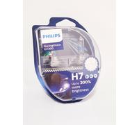 LAMPADE PHILIPS RACING VISION H7 ALOGENE GT200 +200% LUMINOSITÀ 3500K 12V 55W