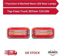 Lampade Posteriori LED Neon Marcato E 7 Funzioni, Recupero Camion Top Class 3...