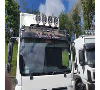 Lampade Rectangolari In Acciaio Con LED Per Accessori Camion DAF LF 2014+
