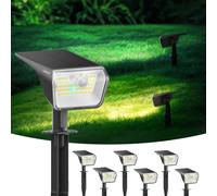 lampade solari 2 in 1 Luci Solari Esterno Giardino con Sensore di Movimento