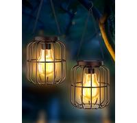 Lampade solari da giardino per esterni, 2 pezzi, per esterni