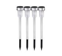 Lampade solari Grundig per esterni in 2 pezzi - Illuminazione da giardino con LED - Bianco freddo