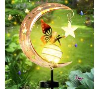Lampade solari per esterni - decorazione da giardino, terrazza, luci solari per giardino, terrazza, cortile, balcone e prato