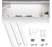 Lampade TOPPLEE Led Sottopensile Cucina, 30cm 160LED 6000K