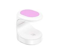 lampade UV per unghie in gel, Lampada for asciugatura unghie da 16 W, mini asciugatrice portatile for con cavo USB, for smalto in gel, regalo for uso domestico e viaggio(Purple)