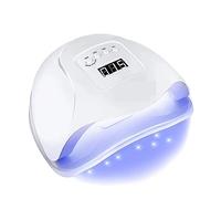 lampade UV per unghie in gel, Lampada for asciugatura unghie professionale da 168 W e 42 LED, lampada UV a con sensore automatico, strumenti for intelligenti(5)