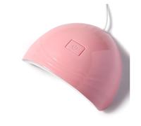 lampade UV per unghie in gel, Lampada professionale for asciugatura unghie UV, for polimerizzazione smalto gel con USB(Roze)
