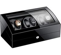 Lampadelier Automatico Orologio Winder 6+7 Watch Winder Box Motore Tranquillo Impostazioni controllate in Modo Indipendente Orologi Accessori di archiviazione del Display (Colore: E) lampadario