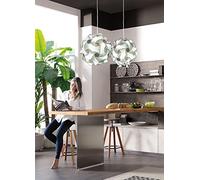 Lampadesign Lampada a Sospensione Design FIOCCO palla diametro a scelta Illuminazione moderna per la tua sala cucina terrazza mansarda ingresso corridoio open space bar ristorante gelateria (50)