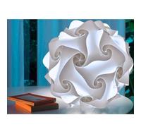 Lampadesign Lampada da comodino moderna Camera da letto FIOCCO Sfera bianca lampadina led E27 da tavolino tavolo scrivania diametro 23 cm Luci lumi comodini stanza Abat jour luce soffusa rilassante