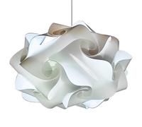 Lampadesign® Lampadario Moderno da soffitto Camera da letto Soggiorno Cucina Sala UFO diametro 50 cm - Lampada a Sospensione Moderna Design scandinavo Lampadina Luce fredda Led E27 17W