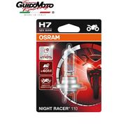 LAMPADINA 12 VOLT 55 WATT H7 NIGHT RACER 110 MOTO SCOOTER OSRAM 64210NR1-01B