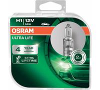 Lampadina 2X Originale Osram ULTRA LIFE / Attacco H1 12V 55W