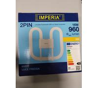 Lampadina a farfalla 16W 2pin 960lm 6500°k GR8 luce fredda Imperia cod207352