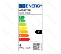 Lampadina a filamento LED bianca C35 E14 4W