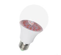 Lampadina a LED completa per piante da interno, lampada a risparmio energetico per la crescita delle piante che simula la luce solare per serra da giardino, bianca, 1 confezione