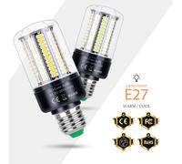 Lampadina a LED E27 E14 lampada a mais B22 lampadari a soffitto casa soggiorno camera da letto illuminazione interna Soft Cold/Warm White No Flicke