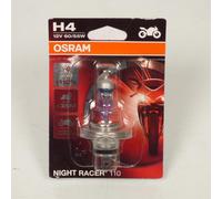 Lampadina alogena bianca H4 P43t 12V 60/55W Osram Night Racer