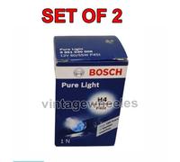 Lampadina Alogena Bosch H4-9951030006 P-45T 12V 6055W Set Di 2 Universale