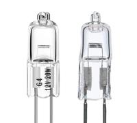 Lampadina alogena G4, 12V 10W, luce bianca calda 3000K, 150LM, dimmerabile, lampada alogena G4, capsula trasparente, confezione da 10