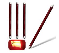 Lampadina Alogena R7S 254mm 1300W, Lampada Alogena 1300W Dimmerabile, Lampadine Infrarossi Riscaldante R7S, 1300Lm, COB Lineare Luce, Fascio 360°,Risparmio Energetico, Nessuno Sfarfallio, 4 Pezzi