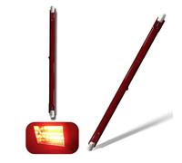 Lampadina Alogena R7S 254mm 1300W, Lampada Alogena 1300W Dimmerabile, Lampadine Infrarossi Riscaldante R7S, 1300Lm, COB Lineare Luce, Fascio 360°,Risparmio Energetico, Nessuno Sfarfallio, 2 Pezzi