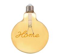 Lampadina ambrata led a filamento scritta HOME 4w E27 decorativa stile vintage [EEK: A+++]
