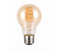LAMPADINA ATTACCO E27 GOCCIA AMBRA DIMMERABILE CON INTERRUTTORE 7W · 400lm, 1800K