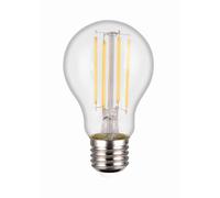 LAMPADINA ATTACCO E27 GOCCIA TRASPARENTE DIMMERABILE CON INTERRUTTORE 7W · 806lm, 4000K