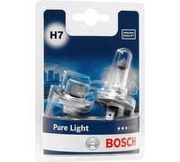 Lampadina Auto Alogena H7 - 12 V 55 W Luce Bosch x2 PX26d Luce Bianca Fari auto