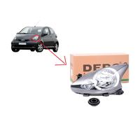 Faro Fanale Proiettore Anteriore Sinistro Depo Per Toyota Aygo Dal 2005 in Poi