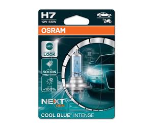 Lampadina auto proiettori H7 12V/55W luce bianca Osram