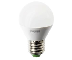 Lampadina Beghelli Sfera LED E27 5W 3000K luce calda 56990