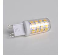 Lampadina bispina Lindby, set di 20, G9, 3 W, trasparente, 3.000 K LINDBY