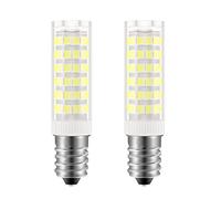 Lampadina Cappa Cucina E14 5W Luce Fredda 6000K 550LM, AC 230V, Equivalente a Lampada alogena E14 40W 50W, Lampade LED Attacco Piccolo per Cappa Aspirante Cucina, non dimmerabile, set di 2