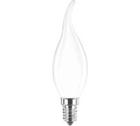Lampadina Led Opaca a Filamento E14 CL35 a colpo di vento 6W Bianco caldo 2700K Novaline