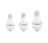 Lampadina con Sensore di Movimento E27, Lampadine LED PIR con Sensore a Infrarossi Intelligenti, Luce Notturna con Accensione/spegnimento Automatico per Corridoio del Garage per Scale Interne(5W)